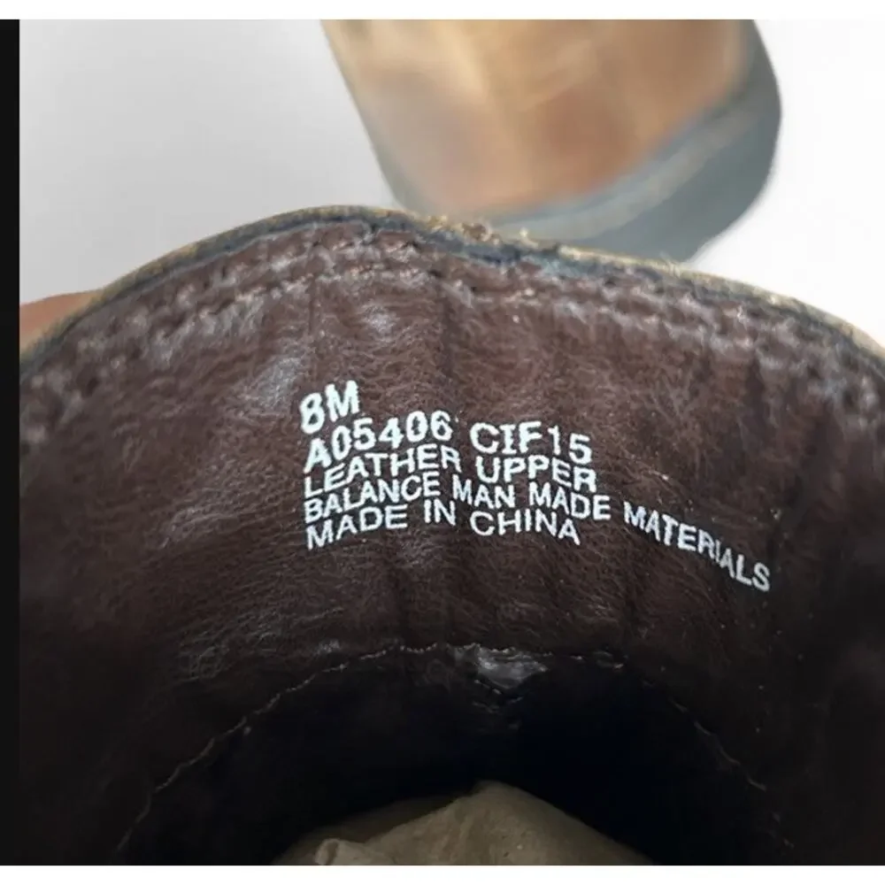 BOC brown leather